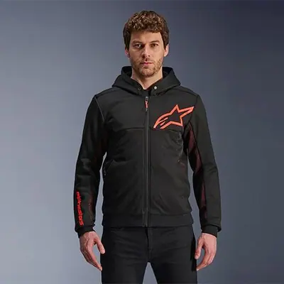 Alpinestars Chrome Air Sport moto sporta jaka ar kapuci