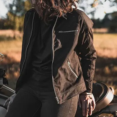 Sieviešu motociklu jaka Broger Montana Lady