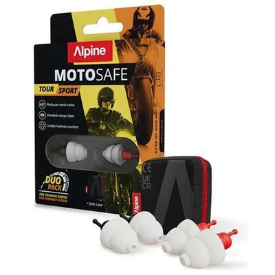 Alpine MotoSafe Pro ausu aizbāžņi