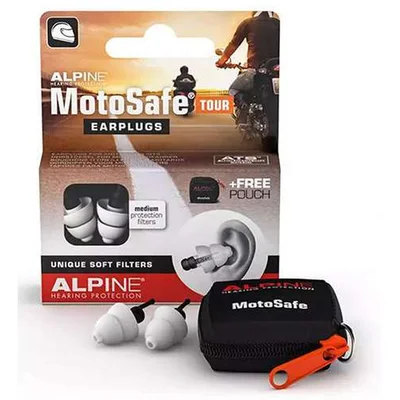 Alpine MotoSafe Tour ausu aizbāžņi