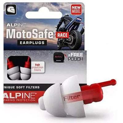 Alpine MotoSafe Race moto ausu aizbāžņi