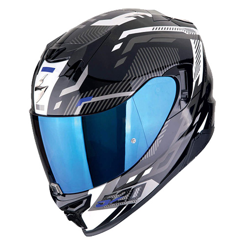 exo-520-evo-air-ranka-black-white-blue Ķivere EXO-520 EVO AIR RANKA